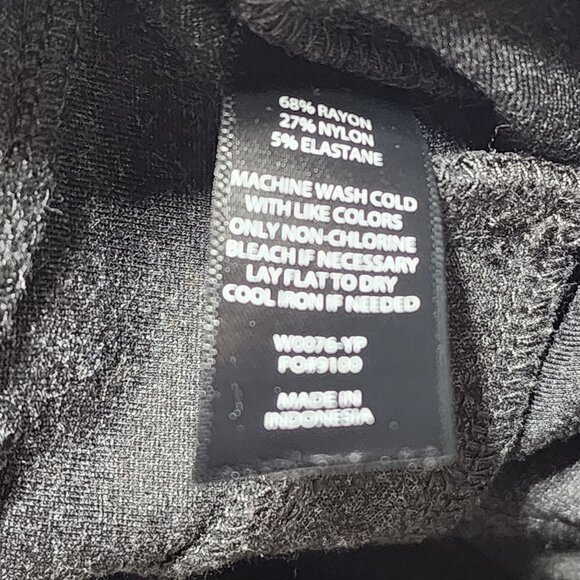 Betabrand‎ Womens Petite Straight-Leg Work Pants S Dark Gray Stretch - Picture 3 of 7